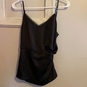 Zara black sleeveless top